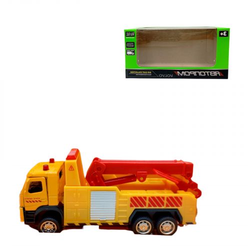 Машина мет.  1:72 Volvo Rescue truck, рухомі елементи, короб.  13,5*7*5см  мініатюра фото 1