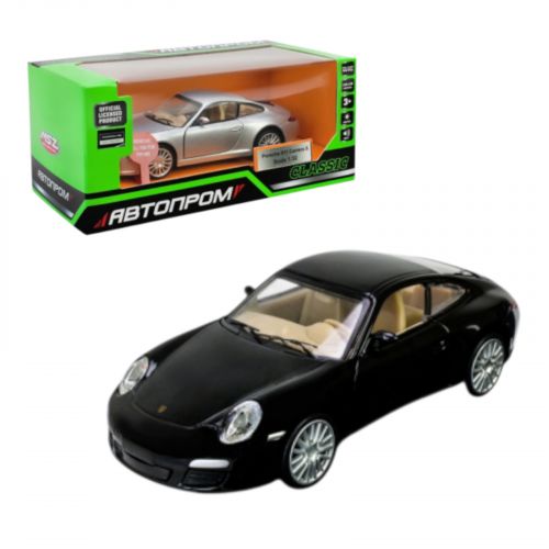 Машина мет.  1:32  Porsche 911 Carrera S, батар. , світло, звук, відкр. двері, кор.  18*9*8см  мініатюра фото 1