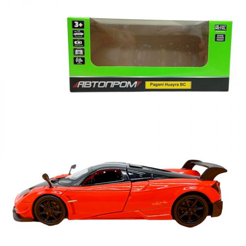 Машина мет.  1:32 "Pagani Huayra BC", батар. , світло, звук, відкр.  двері  мініатюра фото 1