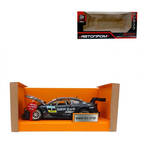 Машина мет.  BMW M3 DTM, батарейки, свет, звук, откр.  двери  мініатюра фото 1