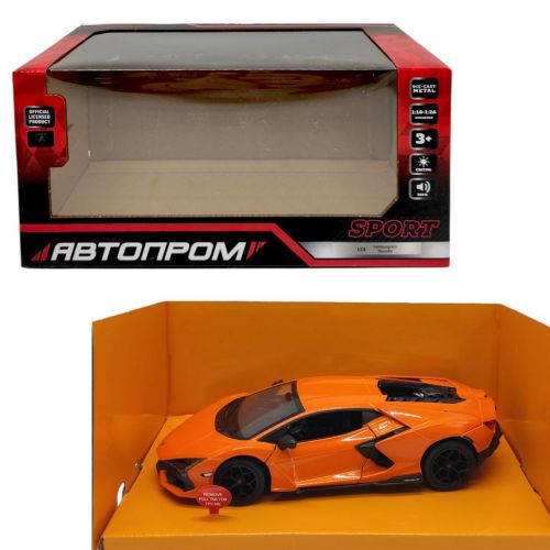 Машинка металева "АВТОПРОМ Lamborghini Revuelto"  мініатюра фото 1