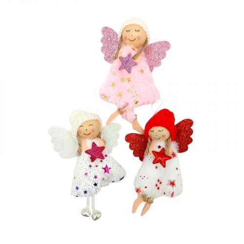 Прикраса-іграшка ялинкова ЯНГОЛЯТКО (МІКС)  мініатюра фото 1