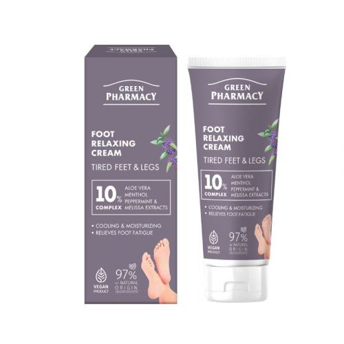 Green Pharmacy Крем для ног Расслабляющий, 75мл  мініатюра фото 1