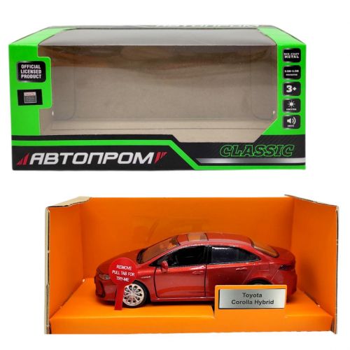 Машина металева "АВТОПРОМ.  Toyota Corolla Hybrid"  мініатюра фото 1
