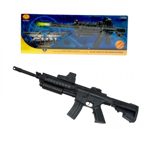 Автомат кульки, батар. , лазер, короб.  50х19х6  мініатюра фото 1