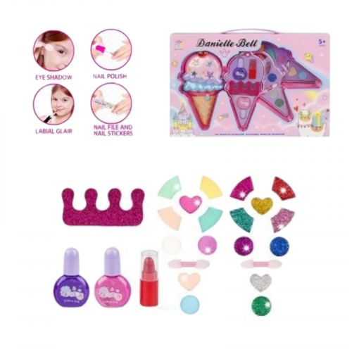 Косметика морозиво з набором для манікюра кор. 35*4*23 см.  мініатюра фото 1