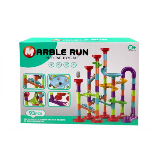 Конструктор "Marble Run" трек с шариком 93 дет кор.  28*7,7*20,7 см  мініатюра фото 1