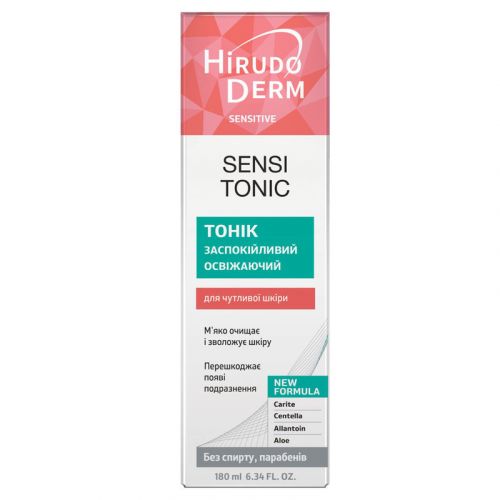 Биокон Тоник для лица Hirudo Derm Sensi Tonic, 180мл  мініатюра фото 1