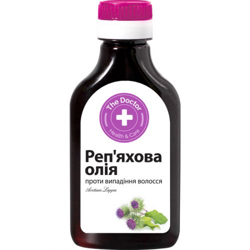 The Doctor Health & Care Масло для волос Репейное против выпадения волос, 100мл  мініатюра фото 1