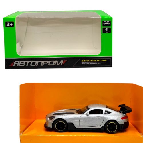 Машинка металева "АВТОПРОМ.  MERCEDES" (СІРИЙ)  мініатюра фото 1