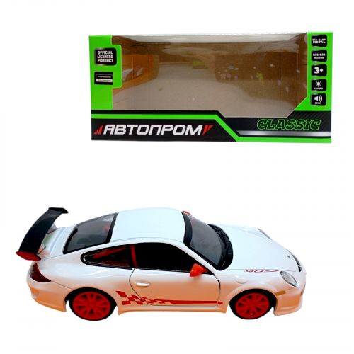 Машина мет.  1:32 Porsche 911 GT3 RS (БІЛИЙ)  мініатюра фото 1