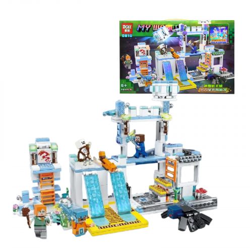 КОНСТРУКТР MINECRAFT (584 ДЕТ) (кор.  49х32х6*2 см. )  мініатюра фото 1