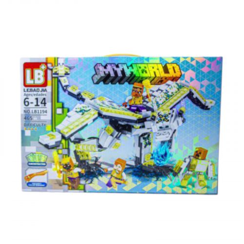 КОНСТРУКТОР MINECRAFT (465 ДЕТ) (кор.  47*5х32*5х7 см. )  мініатюра фото 1