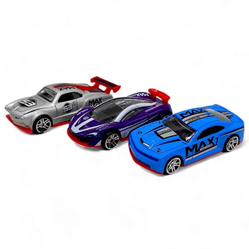 Набір металевих машин - 3 шт.  у наборі "АВТОПРОМ" (ВИД 1)  мініатюра фото 1