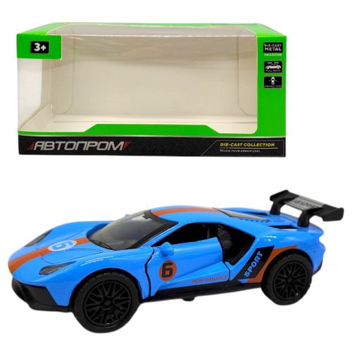 Машинка металлическая "АВТОПРОМ.  1:32 LAMBO" (ГОЛУБАЯ)  мініатюра фото 1