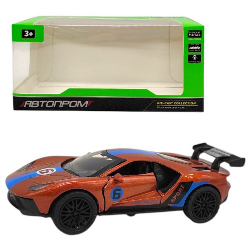 Машинка металлическая "АВТОПРОМ.  1:32 LAMBO" (Оранжевая)  мініатюра фото 1