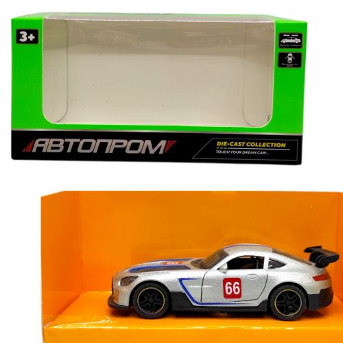 Машинка металева "АВТОПРОМ MERCEDES" (СІРИЙ)  мініатюра фото 1