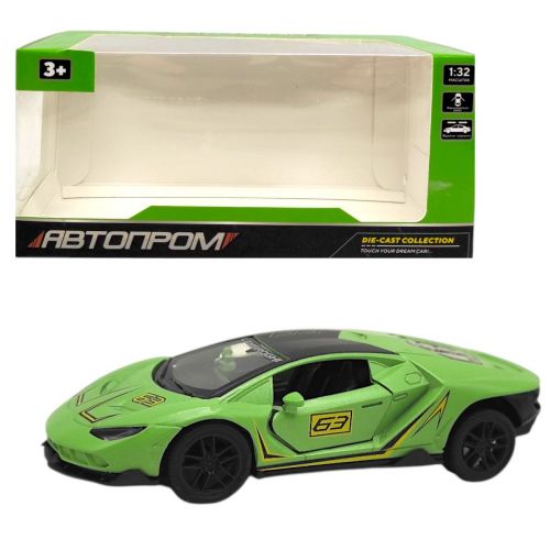 Машинка металева "АВТОПРОМ LAMBO" (ЗЕЛЕНА)  мініатюра фото 1