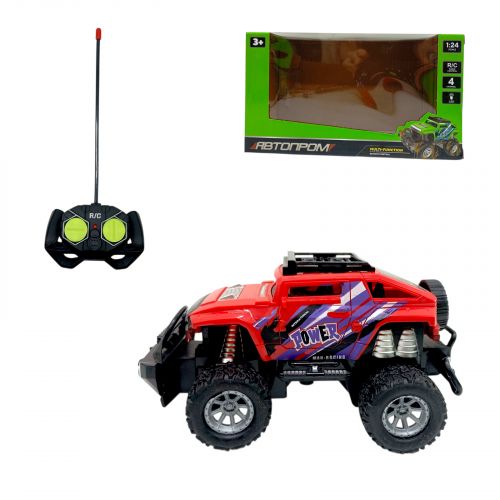 Машинка р/к Джип Автопром (ЧЕРВОНИЙ)  мініатюра фото 1