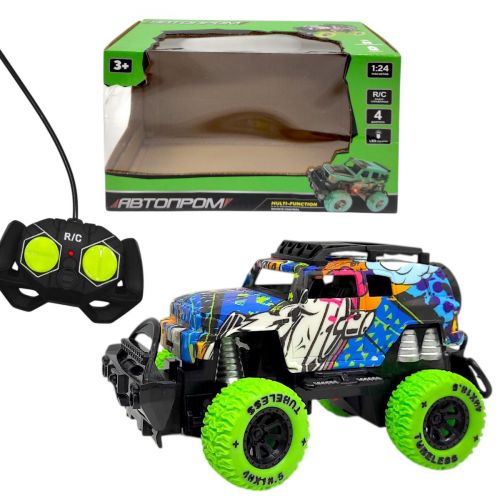 Машина на радіокеруванні "ДЖИП" (ВИД 2)  мініатюра фото 1