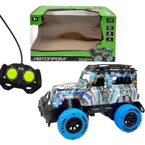 Машина на радіокеруванні "ДЖИП" (ВИД 3)  мініатюра фото 1
