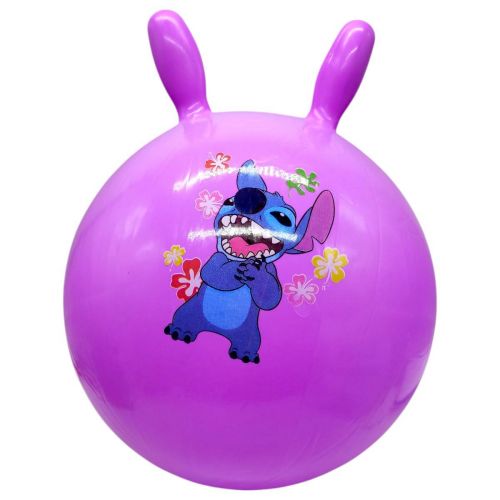 М`яч для фітнесу (фітбол) діаметр 45 см СТІЧ (БУЗКОВИЙ)  мініатюра фото 1