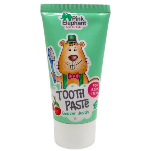 Зубна паста "Pink Elephant.  бобер Джастін", 50 мл  мініатюра фото 1