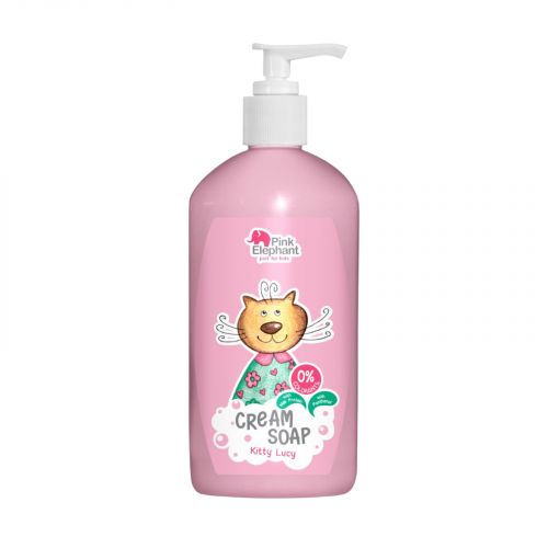 Pink Elephant р/крем-мило 250мл кошеня Люсі  мініатюра фото 1