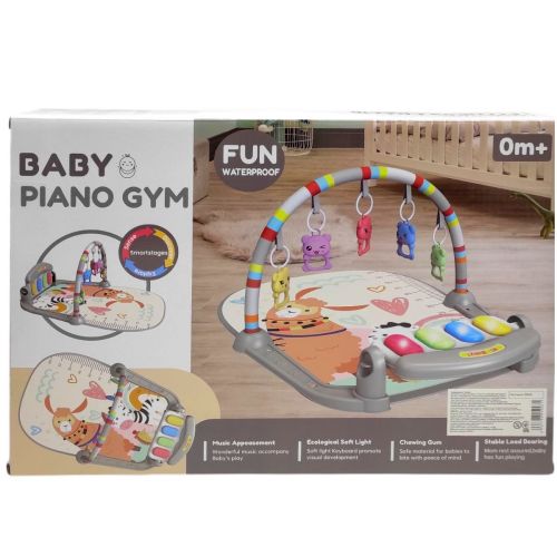 Килимок дитячий "Baby  Piano Gym" в коробці 43,5х8х30 см  мініатюра фото 1