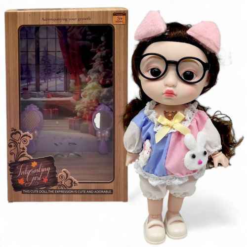 Лялька шарнірна "Interesting" в коробці 33х10х20,5 см  мініатюра фото 1