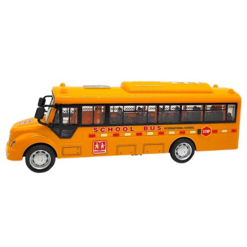 Машинка пластикова "Автобус ШКІЛЬНИЙ"  мініатюра фото 1