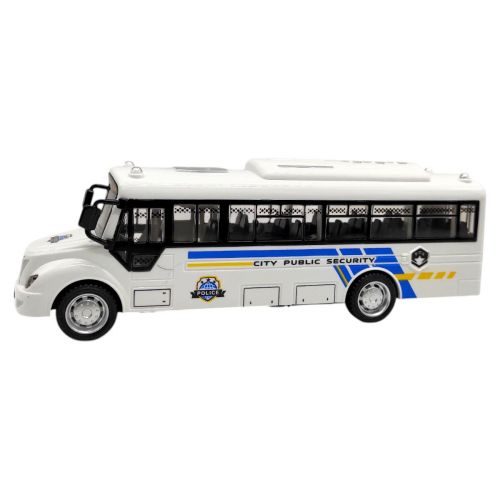 Машинка пластикова "Автобус SECURITY" (БІЛИЙ)  мініатюра фото 1