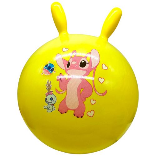 М`яч для фітнесу (фітбол) діаметр 45 см СТІЧ (ЖОВТИЙ)  мініатюра фото 1