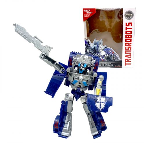 Трансформер, світло.  звук, аксесуари, у коробці 30х24х8*5 см.  мініатюра фото 1