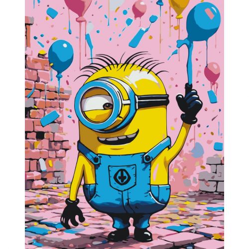 Картина за номерами "Посіпака" 40х50 см  мініатюра фото 1