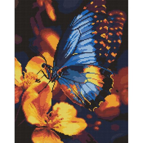 Алмазна мозаїка "Мерехтіння крил" 40х50 см  мініатюра фото 1