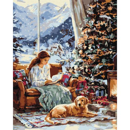 Картина по номерах "Мить спокою" 40x50 см  мініатюра фото 1