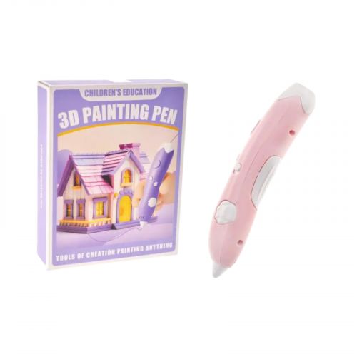 Ручка 3D 3.  шнур, зарядне, інструкція, короб.  16,7*4,6*21см  мініатюра фото 1
