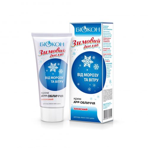 Біокон Захисний крем для обличчя Зимовий догляд, 60мл  мініатюра фото 1