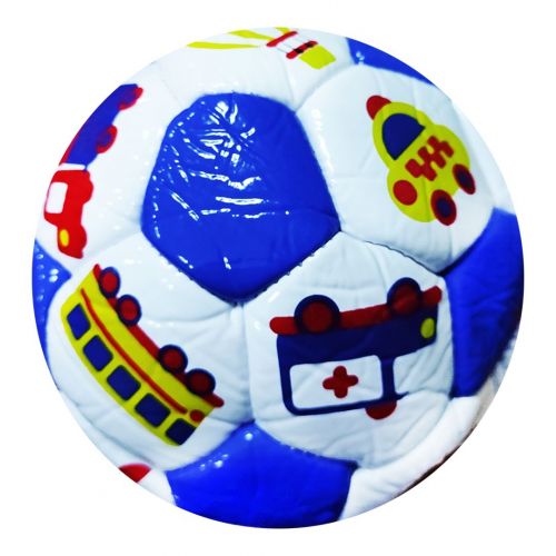 Уценка.  Мяч футбольный, детский (размер 2), синий Спускает  мініатюра фото 1