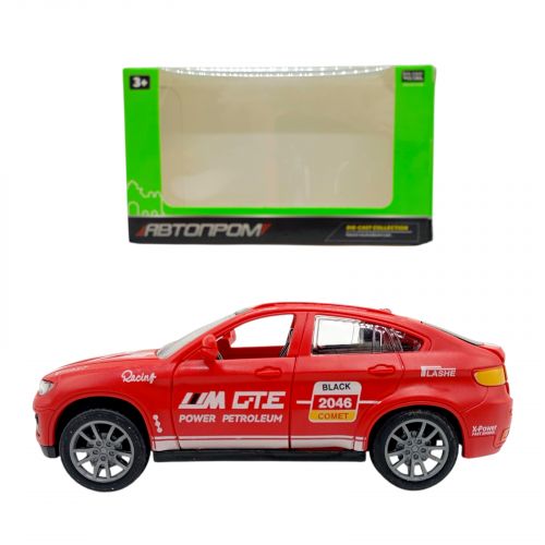 АВТОПРОМ Х6 (КРАСНАЯ) (кор.  16*7х10х6*6 см. )  мініатюра фото 1