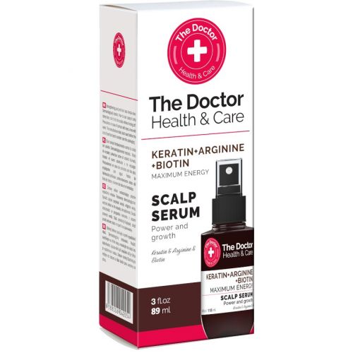 The Doctor Health & Care Сироватка для волосся Keratin + Arginine + Biotin Максимум енергії, 89мл  мініатюра фото 1