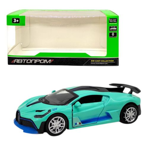 Машинка металева "Автопром.  СЕДАН" (БІРЮЗОВА)  мініатюра фото 1