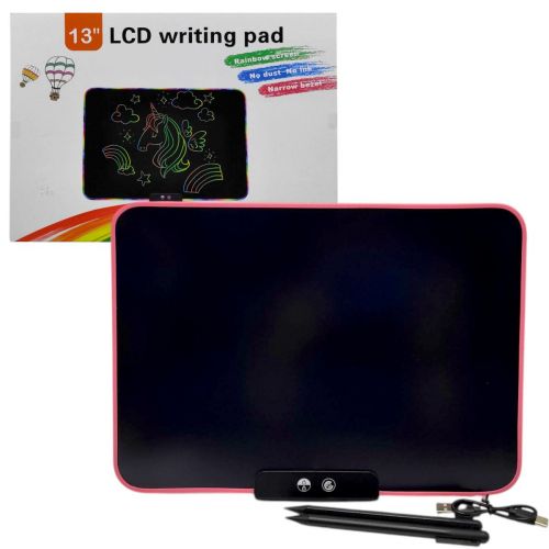 Планшет LCD "Writing Tablet" 13" (РОЖЕВИЙ)  мініатюра фото 1