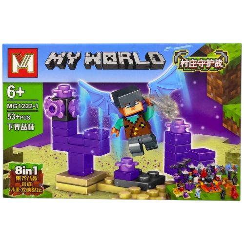 КОНСТРУКТОР "MINECRAFT/Майнкрафт" (ВИД 1)  мініатюра фото 1