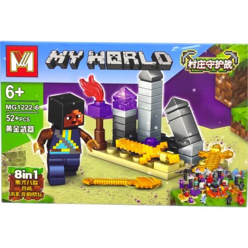 КОНСТРУКТОР "MINECRAFT/Майнкрафт" (ВИД 6)  мініатюра фото 1