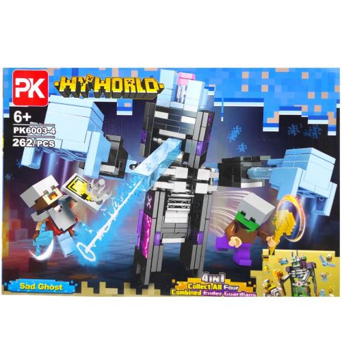 КОНСТРУКТОР "MINECRAFT/Майнкрафт" (ВИД 4) коробка - 34,5х24х5 см  мініатюра фото 1