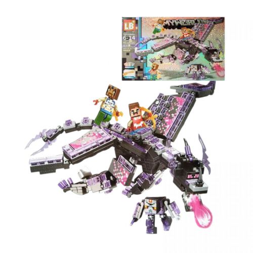 Уцінка. КОНСТРУКТОР MINECRAFT LB1193 (474 ДЕТАЛІ) - пом'ята упаковка фото