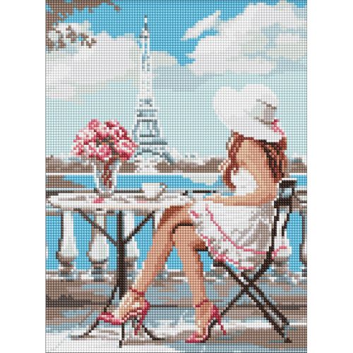 Алмазна мозаїка "Відпустка мрії" 30х40 см  мініатюра фото 1