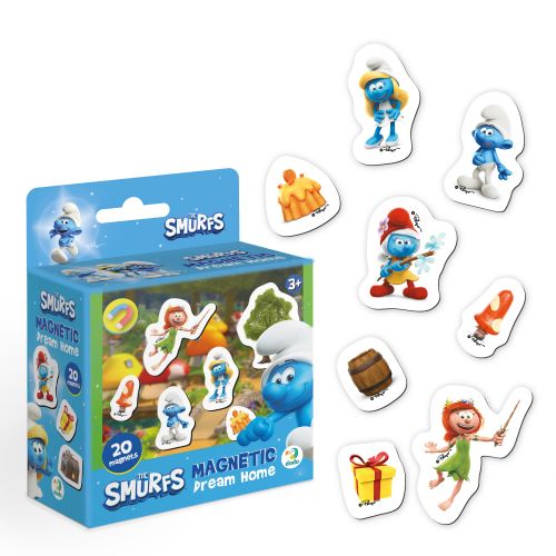 Магнітна гра "Дім Мрії.  The Smurfs Котедж Смурфетти"  мініатюра фото 1